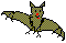 a flying bat