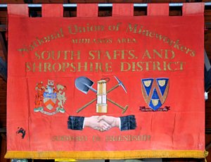 The South Staffs and Shropshire District Union banner